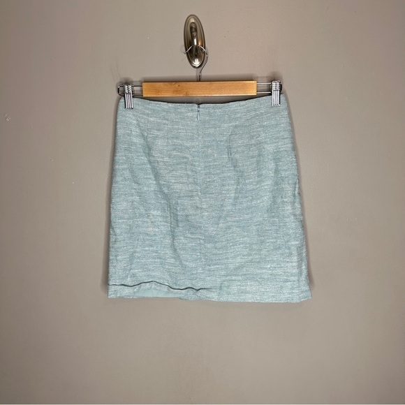 Loft straight linen blend mini skirt - Picture 8 of 9